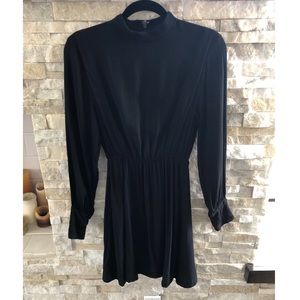 & Other Stories Mock Neck Long Sleeved Dress